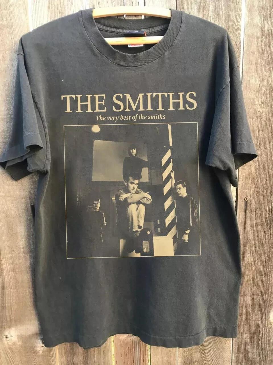 The Smiths Music Band Smiths Album Graphic 2024 Charcoal shirt XXXL