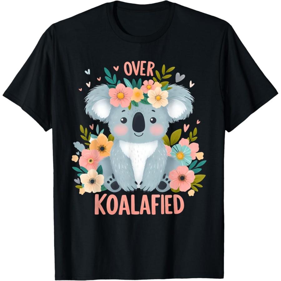 

Over Koalafied Cute Pastel Colorful Funny Koala bear T-Shirt(2) XXXXXL чёрный