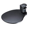Sanwa Direct Mouse Table 360 ??Degree Rotation Clamp Type Hard Plastic Black 200-MPD021BK