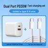 30W Fast Charger with Type-C Cable for iPhone 16/15 Pro