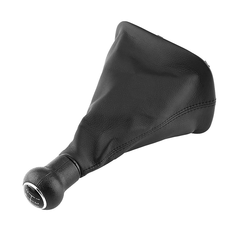 5 Speed Car Gear Shift Knob Gearstick Gaiter Boot Kit for  Passat B5