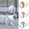 Anti-Breakage Pet Harnesses and Leashes Set Reflective Dog Vest Chest Strap  Small Dogs