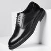 New Korean Style Men's Shoes Lacquered Business Casual Pointed Toe Leather Shoes for Men