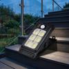 Waterproof Motion Sensor Light High-Brightness Solar Powered Light Outdoor Solar Clamp Light  Patio