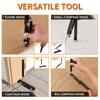 Adjustable Design Scribing Tool Aluminum Zinc Zinc Alloy/ ABS Circular Planner  Woodworking Projects