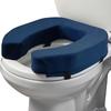 Washable U-Shape Toilet Seat Riser Thick Padded Toilet Seat Pad Premium Potty Mat for Seniors