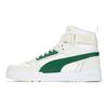 Puma Rbd Game Leather High-Top Sneakers Unisex Sneakers White Green 385839-10