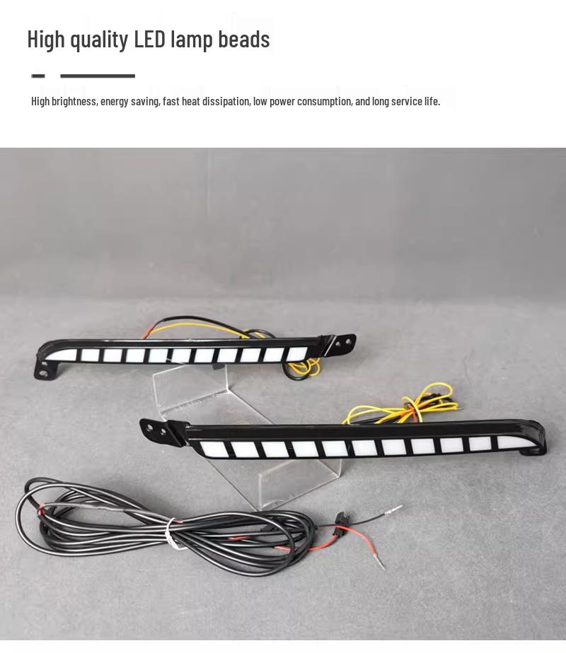 Daytime Running Lights for 2020-2024 Toyota Hilux Revo - Dedicated Modification
