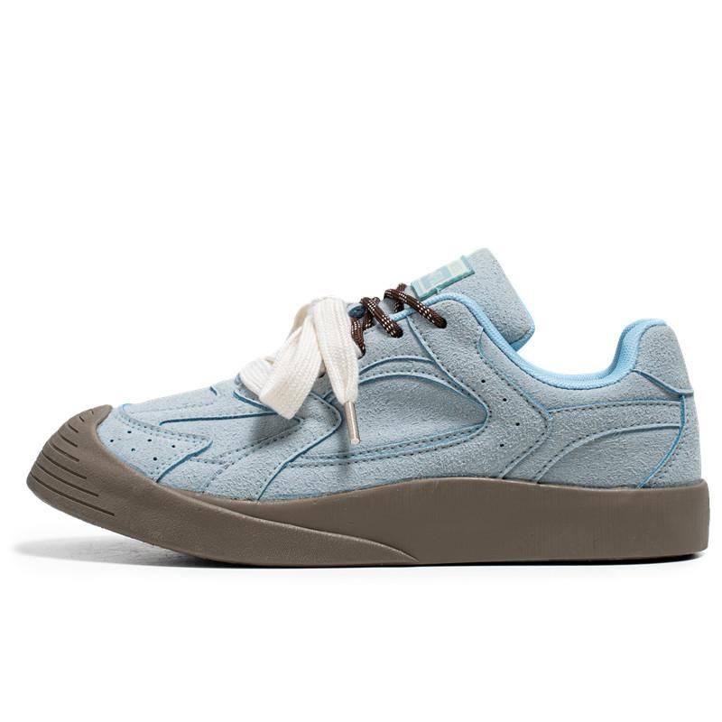 Fashion Retro Fashion Vulcanized Shoes for Men Women Comfort Suede Leather Casual Sneakers Men Lace-up Designer Shoes Zapatillas Hombre