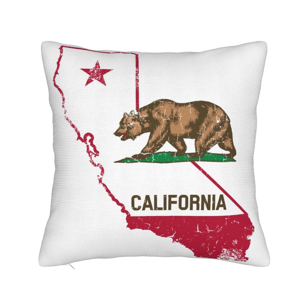 Republic California Pillow Covers Merch Printing Cushion Cover Decorations Throw Pillow Case Cover Home Multi Size