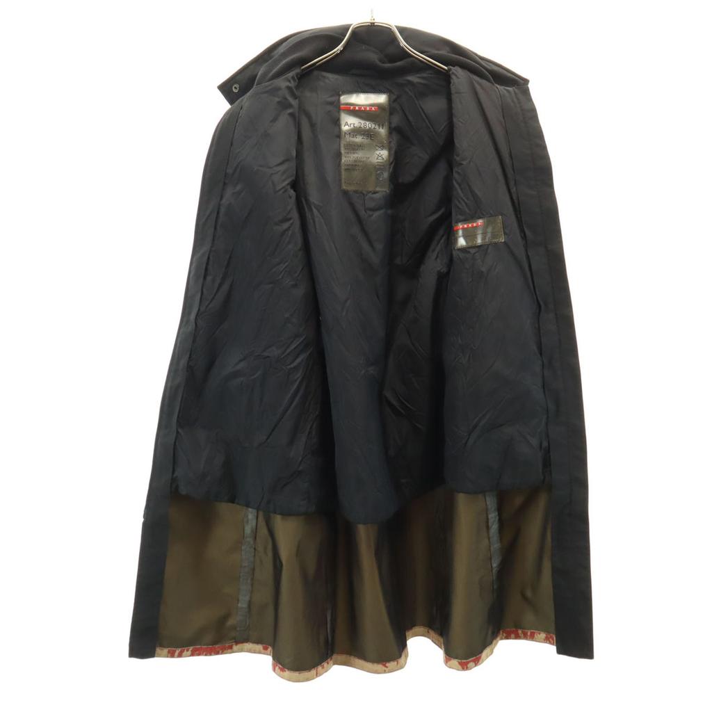 PRADA SPORTS made in Italy coat 40 black GORE-TEX padded liner Women Used