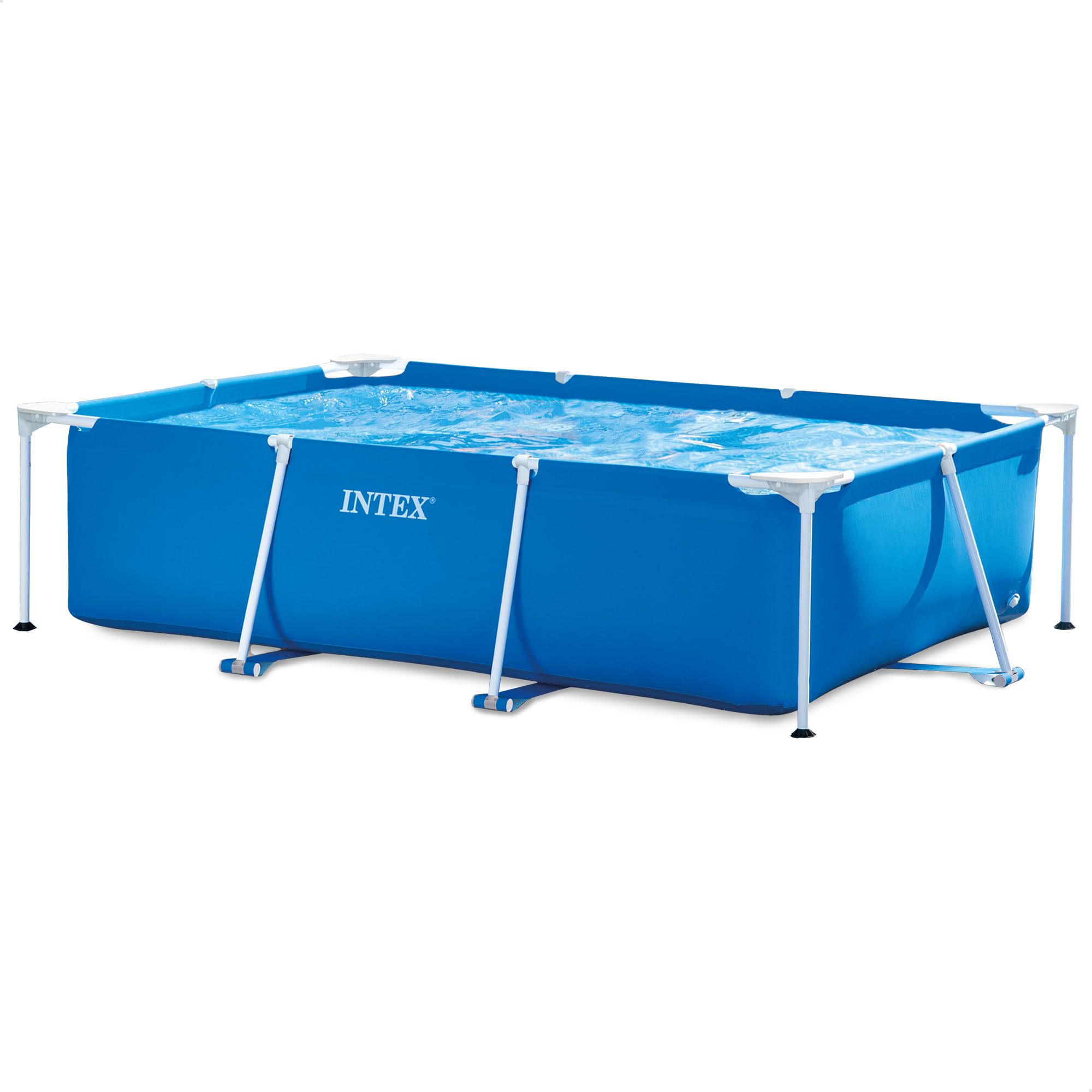 

Бассейн INTEX Pool прямоугольный каркасный 260x160x65см 28271 японский [оригинальный продукт] синий