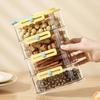 Yousheng 3/4/5Pcs Sealed Jar Stacked Spice Storage Box Set Compact Design Clear Spice Storage Bins Spice Drawer Organizer