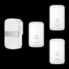 Wireless Waterproof Doorbell with No-Battery Receiver & Long-Range Elderly Call Button