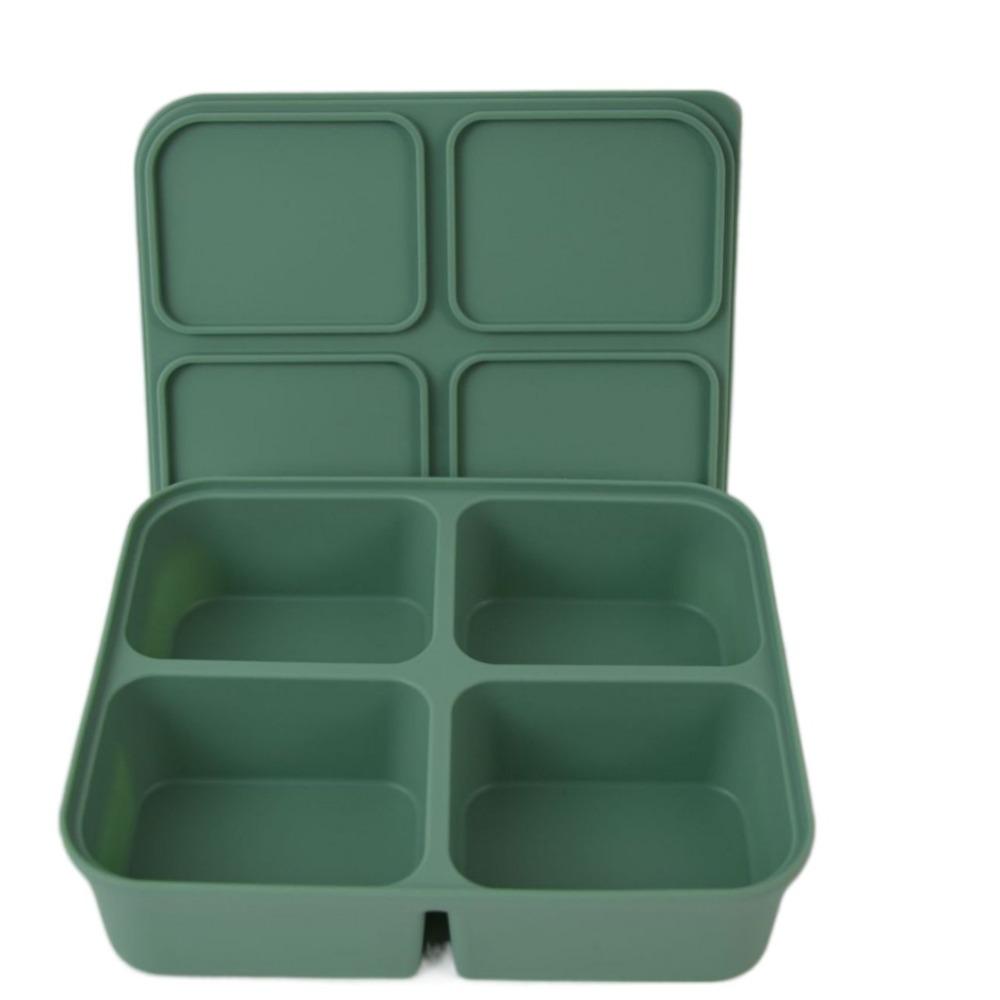 

Silicone Ice Cube Maker 4/6/12 Grid Baby Supplementary Food Mould Household Ice Cube Mold Summer Green 4 Grid