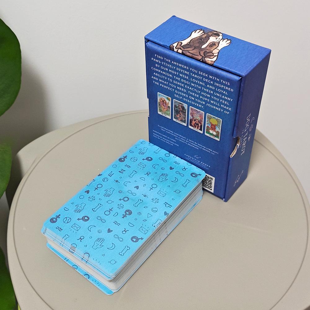 Dog Tarot Deck 78pcs Cards Board Game Party Family Playing Card