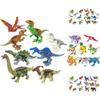 Vivid Jurassic World Dinosaur Building Blocks With Movable Parts For Kids