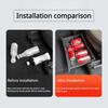 Underseat Storage Box for Tesla Model Y 2021-2024 Seats Drawer TPE Hidden Storage Tray Push Pull Car Organizer Car Accessories