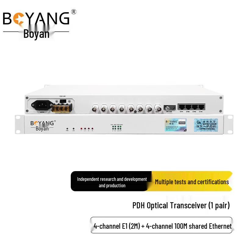 BOYANG Multi-service PDH Optical Transceiver