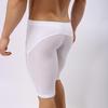 Summer Style Shorts Breathable Mesh Men Tight Beach Shorts Men Sport Knee Length Board Shorts Beach Wear