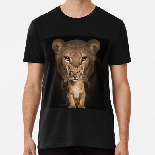 

A Lioness And Her Cub Size S to 5XL Made in the USA T-Shirt S