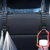 1/2/4Pcs Car Seat Back Hook Universal Auto Back Mount Storage Holder 360 Degree Adjustable Black Stand Car Accessories Interior