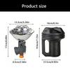 Light Weight Camping Heater Set With Quick Heat Function For Outdoor Use Stainless Steel Gas Heater And Converter Set