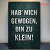 Vintage Metal Plaque Wall Art Fun Hanging Sign Home Garage Office Decor