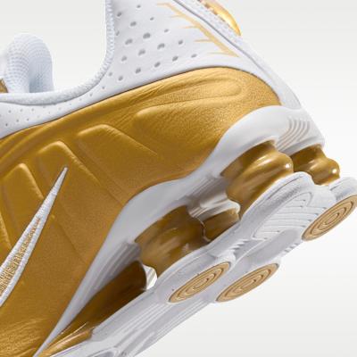 Nike Shox R4 Μεταλλικό Χρυσό Λευκό (Γ.Σ)