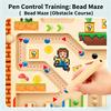 Children's Magnetic Maze Walking Ball for 3 Year Early Education Baby Concentration Training Writing Logic Thinking Puzzle Toy