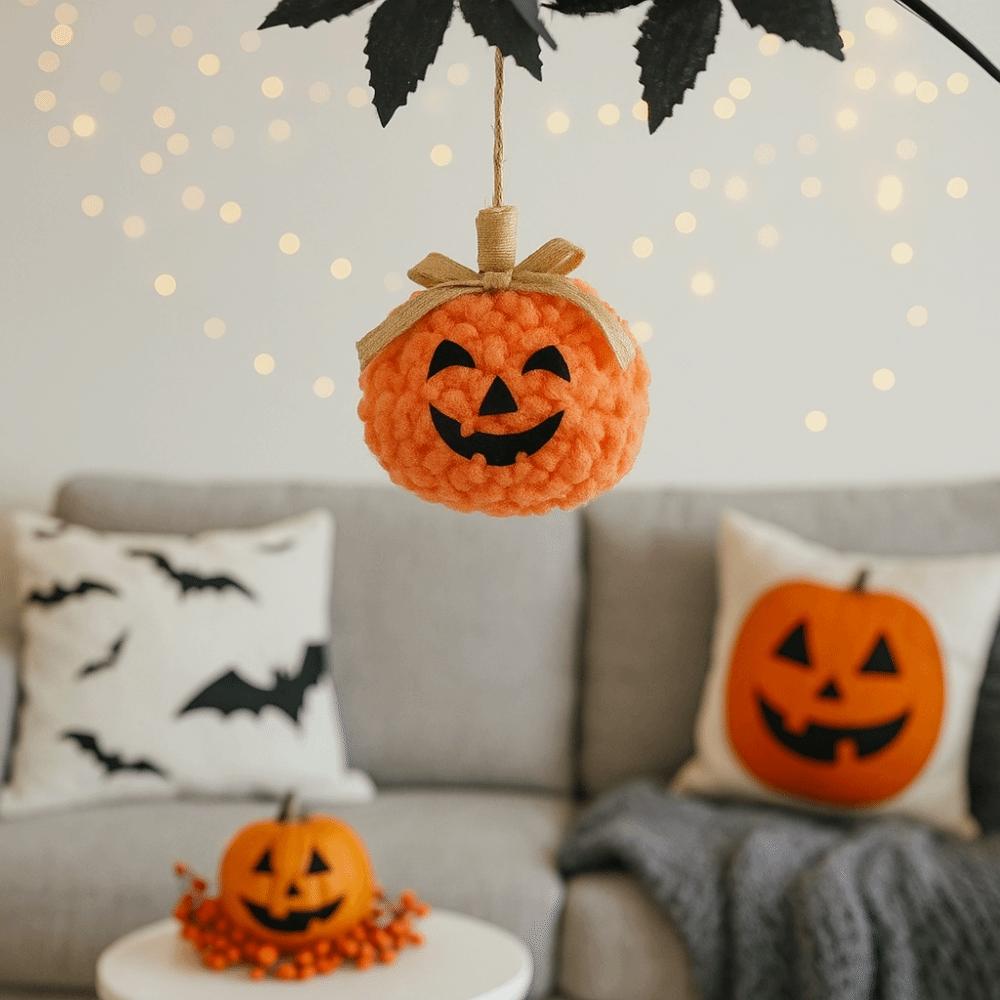 Cute Halloween Hanging Pendant Pumpkin Halloween Decoration  Halloween Party Atmosphere