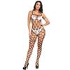 Sex Underwear, Sexy Suspenders, Hollowed-out, Mesh Open-file One-piece Stockings