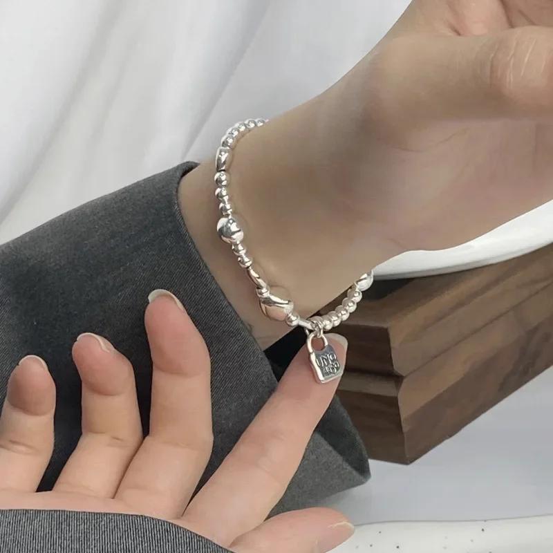 Love Bean Lock Bag Bracelet for Women Fashionable Design Sense Bracelet Minimalist Fashionable and Personality High-end Jewelry