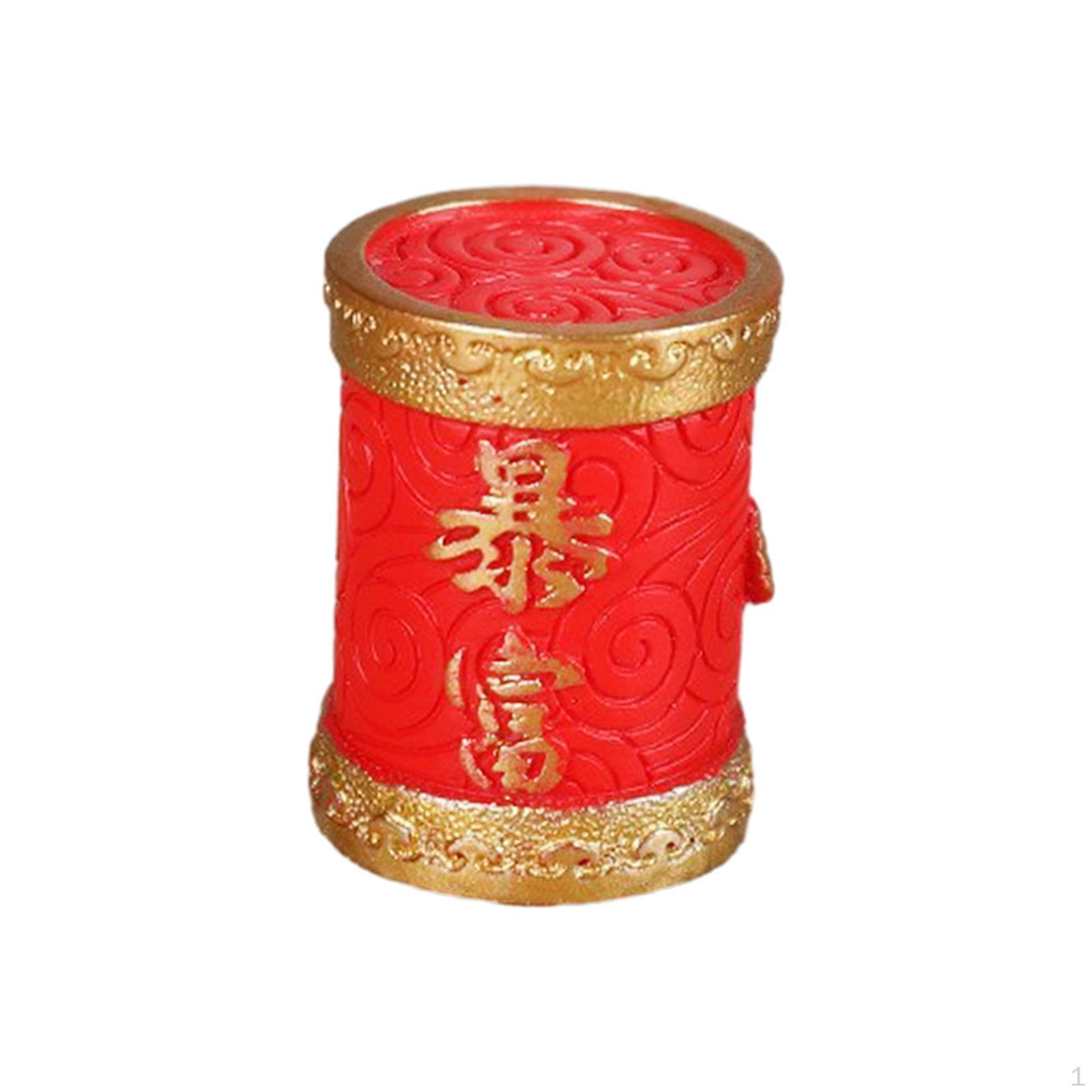 

Китайский Год Автомобильная приборная панель Украшение Фигурка Элегантный Дом Style C