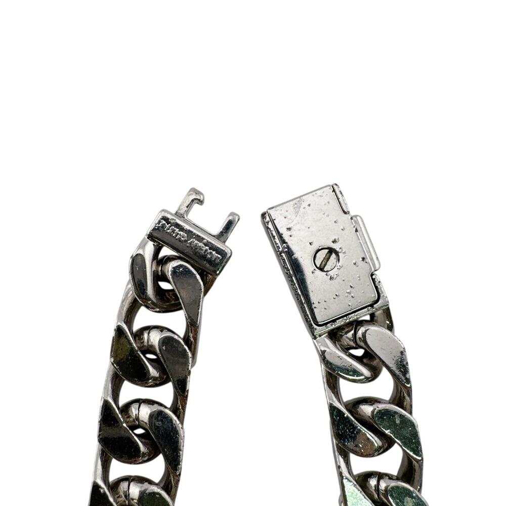 LOUIS VUITTON M00269 Chain bracelet Monogram Silver bracelet Silver Silver Used
