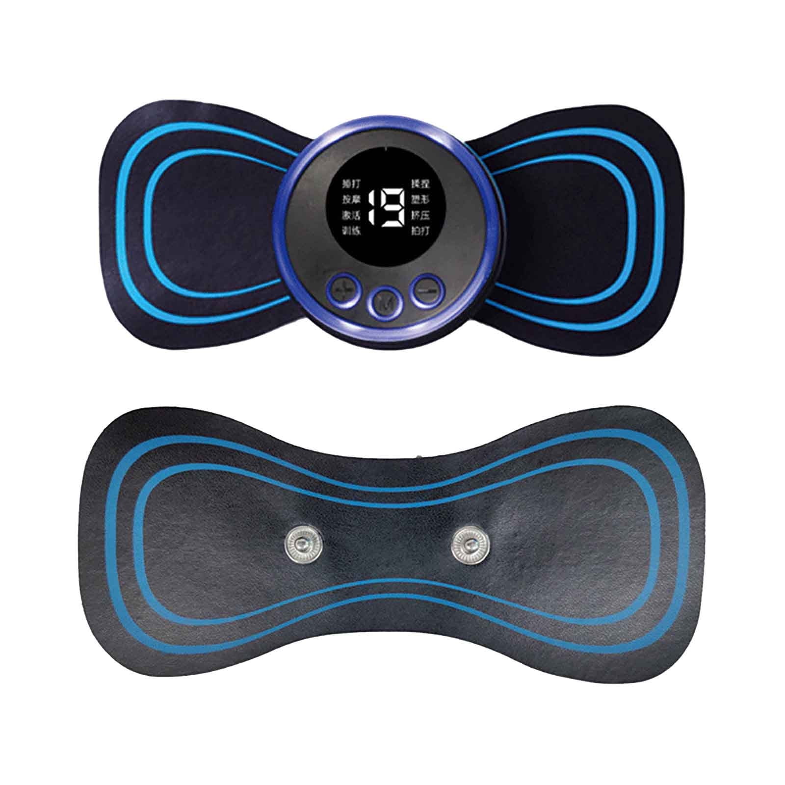 

Mini Electric Neck Shoulder Massager with Heat, Portable Deep Tissue Shiatsu Massage for Pain Relief, 3 Speeds