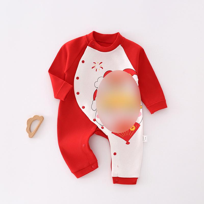 Autumn & Winter Infant & Toddler Long-Sleeve Cotton Romper for Baby Boys & Girls
