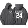 Stilinski 24 Printing Clothing Mens Hoodie