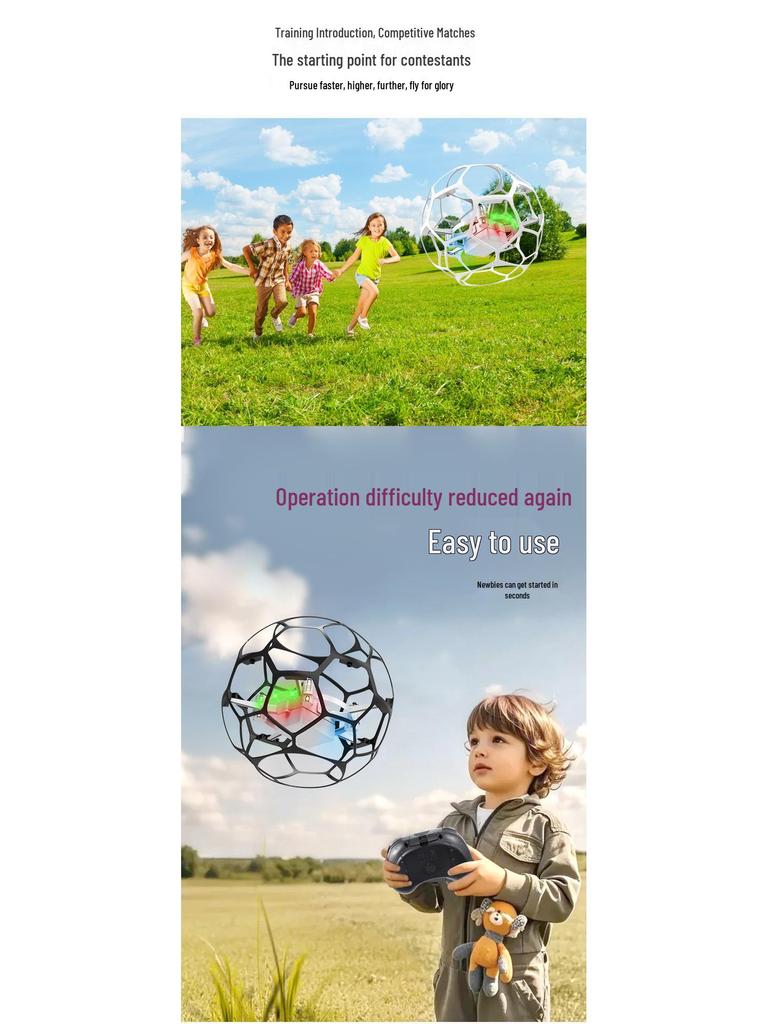 Grenzüberschreitende Drohne: Fußball Studententraining & Luft-Fernsteuerungsmodell