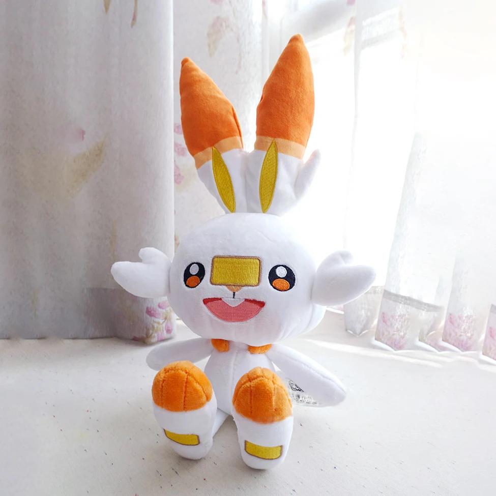 Pokémon Scorbunny Sobble Grookey Plush Sword&Shield Stuffed Doll Sprigatito Fuecoco Quaxly Anime Toys Hobbies Birthday Gifts