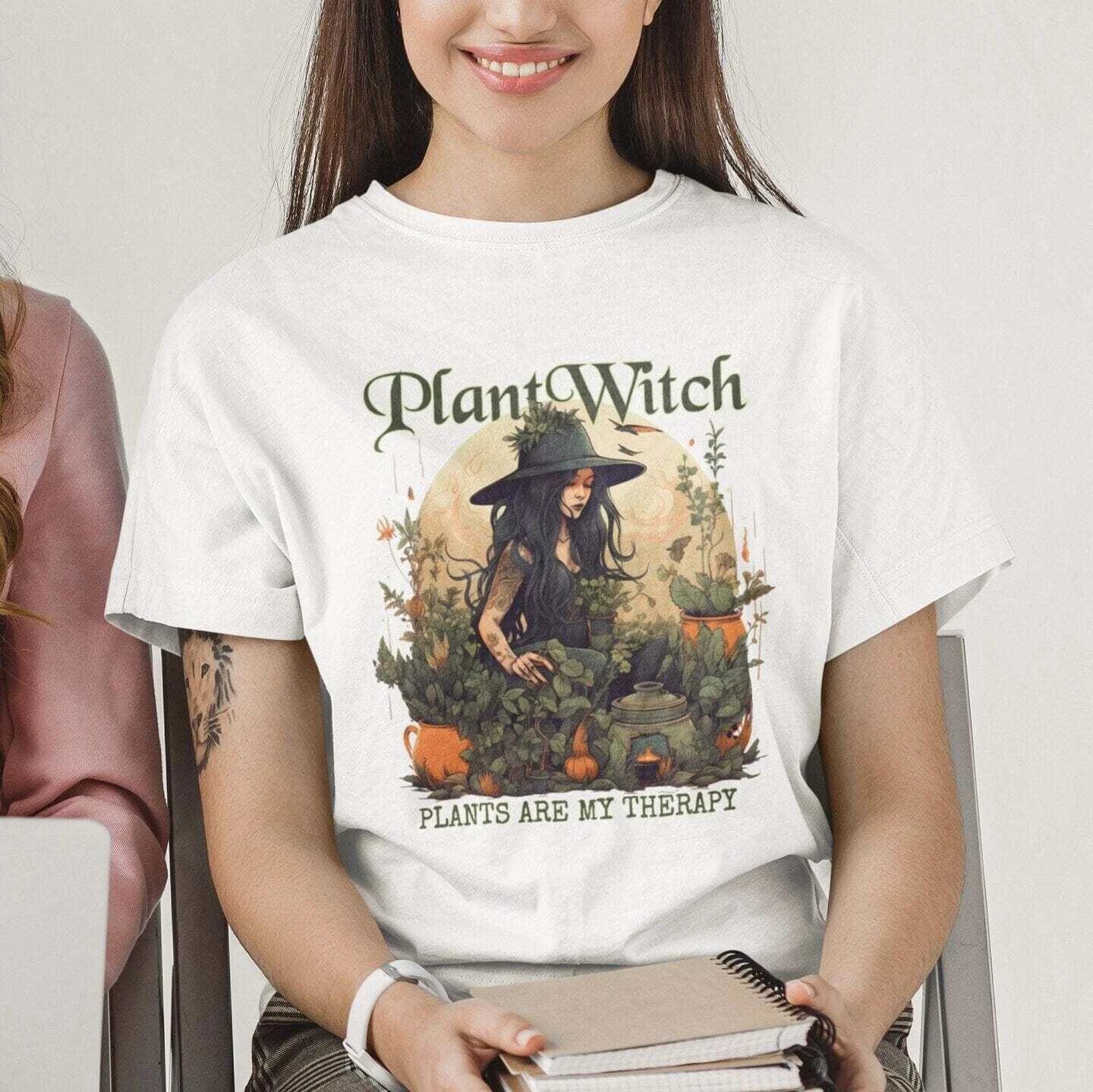 Plant Witch Gardening Shirt S