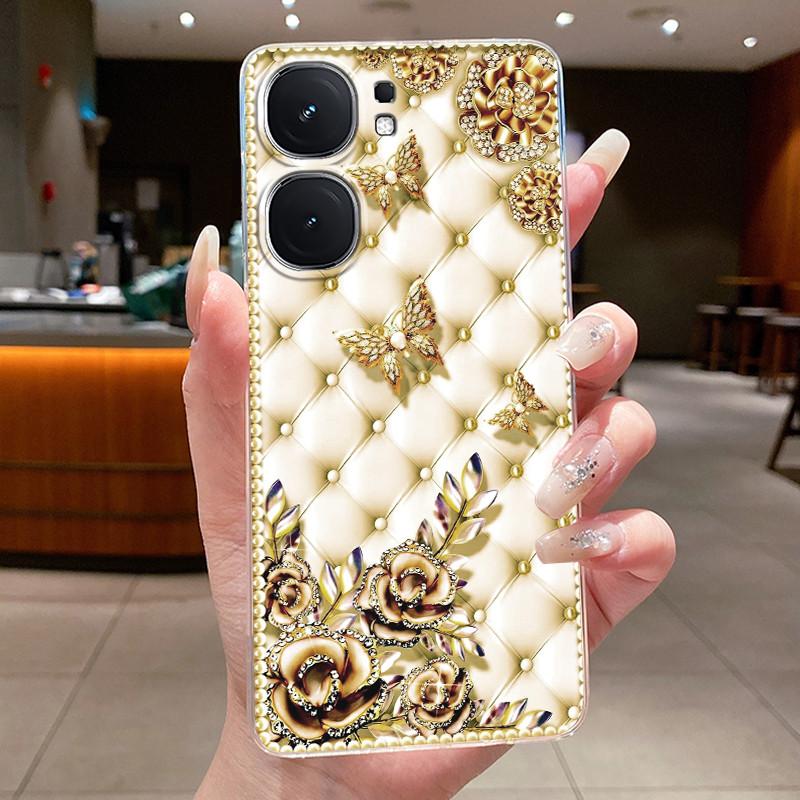 Casing For Vivo iQOO Neo9 Neo9s Pro+ Neo 9 9s Pro Plus 5G Luxury Dragon Cute Cool Boys Girls Transparent Phone Case Back Cover