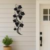 Decoratieve Druivenrank Metaal Wandkunst voor Wijnliefhebbers Rustieke Huis Keuken Decor Wijnmakerij Bord