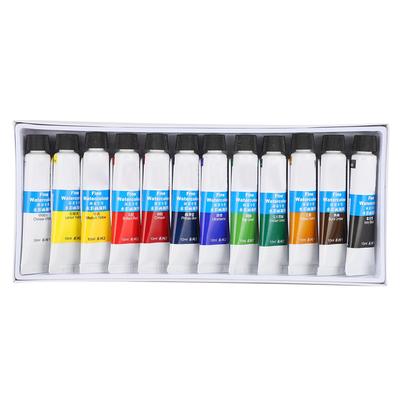 Aquarellpigment 12 Farben Professionelle Malwerkzeuge Künstlerbedarf für Maler 10ml