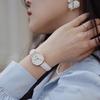 DANIEL WELLINGTON Watch Quartz Movement Leather Strap 28mm White Dial Women's Watch Fashionable and Versatile European and American Watch DW00100249