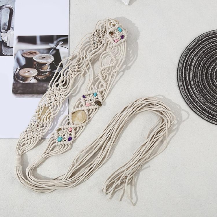 Cowgirl Cowoy Belts Bohemian Braided Belt Vintage Tie Belt for Girls Women