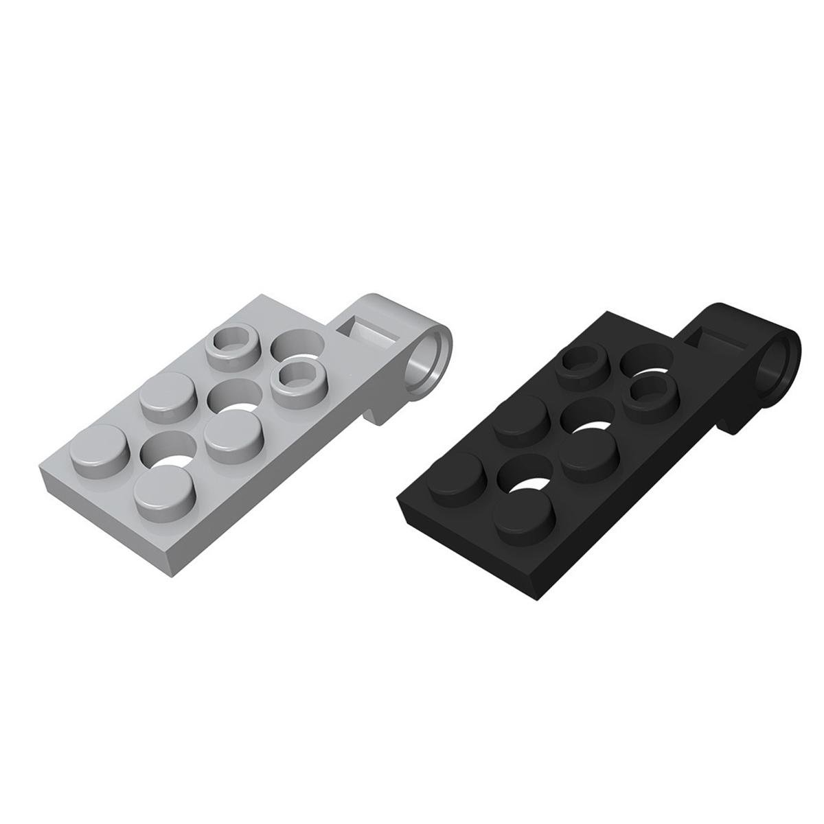 

50pcs Buildings Blocks 98286 Hinge Plate 2x4 Pin Hole 3 Holes Top Bricks Collection Modular GBC Toy For Technical MOC 50pcs