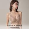 Lace gathering adjustment underwear comfortable no steel ring small chest shows large breast AB thick cup C thin bra