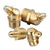Yigu Brass Grease Fittings M6/M8/M10 Straight & 45° Angled Nipples, Connectors, Nozzles, Gun Accessories