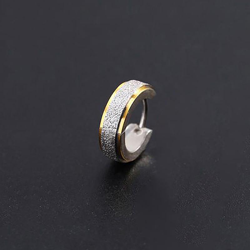 1Pc Punk Ear Clip For Man Stud Earrings Teens Hip Hop Style Ear Ring Jewelry Accessories